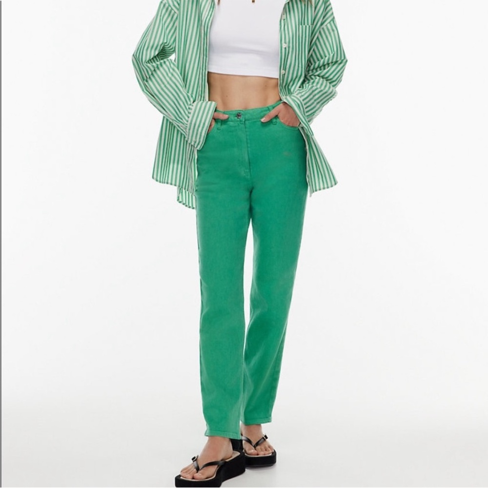 Green Melina pants